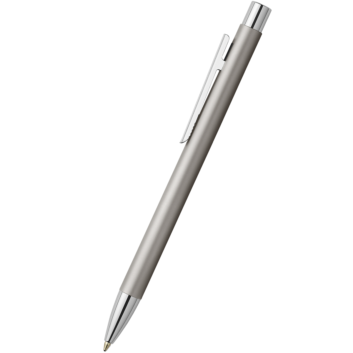 Aurora Optima Ballpoint Pen - Solid Silver